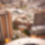 Aerial View of Dubai Residence Complex Aerial view of Dubai residence complex